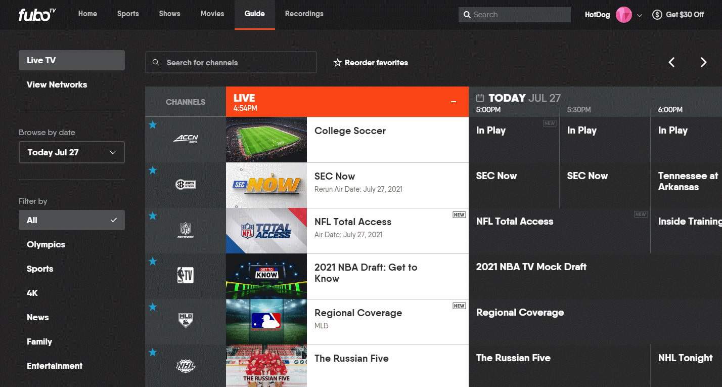 ACC Network: How to Watch All Atlantic Coast Conference Action Online ...