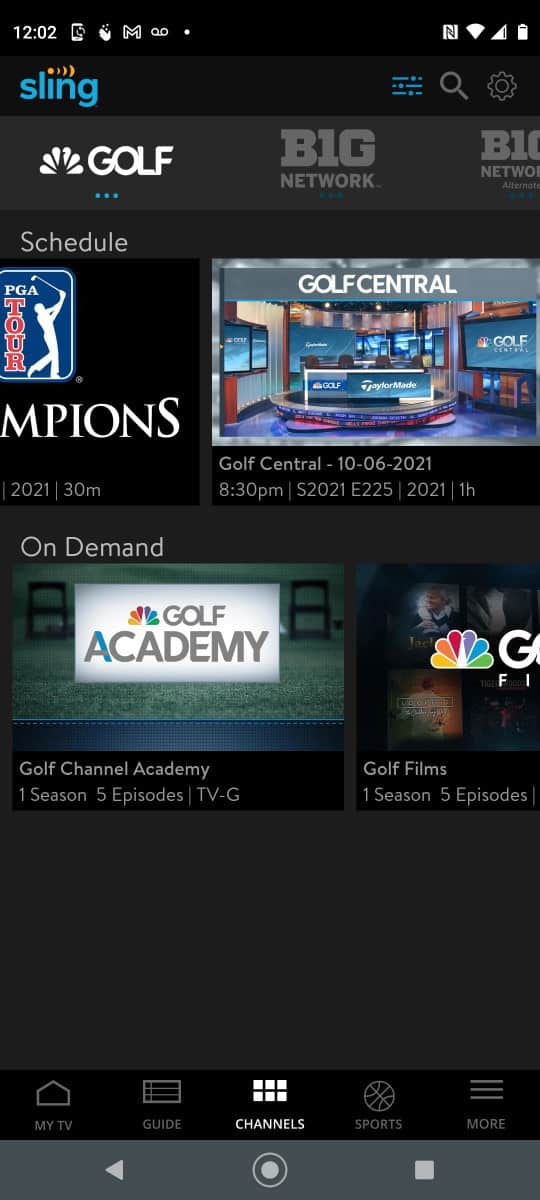 Does Peacock have the Golf Channel? Does Peacock have the Golf Channel?
